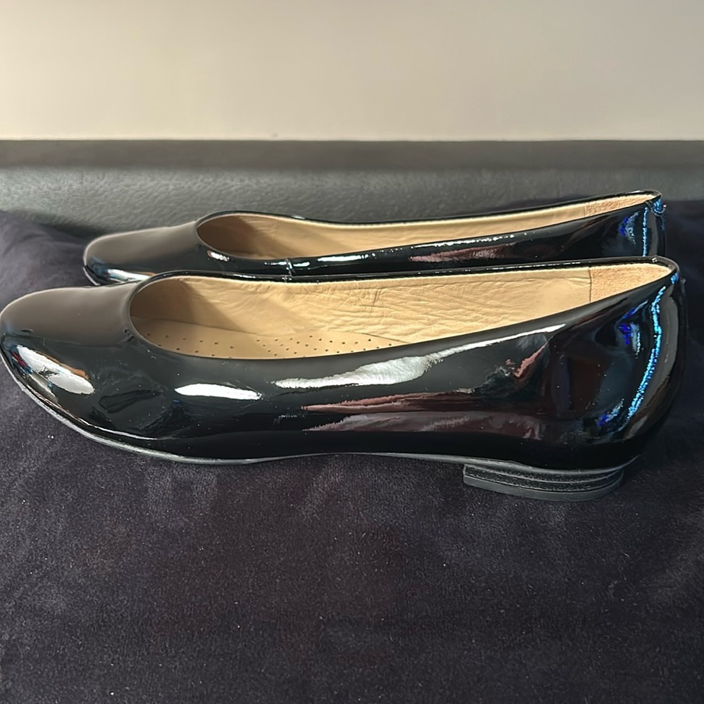 Marc Joseph Ferris Flats Black Patent Leather Women’s size 7.5